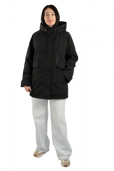 Куртка Нить 80-25 черный - фото 1