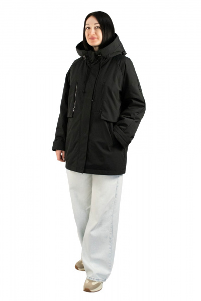 Куртка Нить 80-25 черный - фото 2