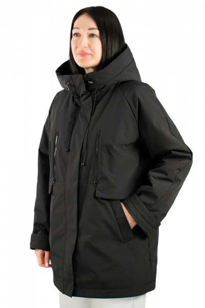 Куртка Нить 80-25 черный - фото 3