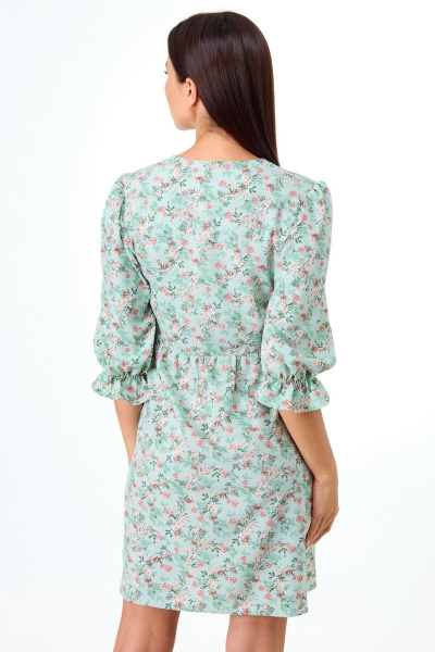 Платье Anelli 1052 мята - фото 4