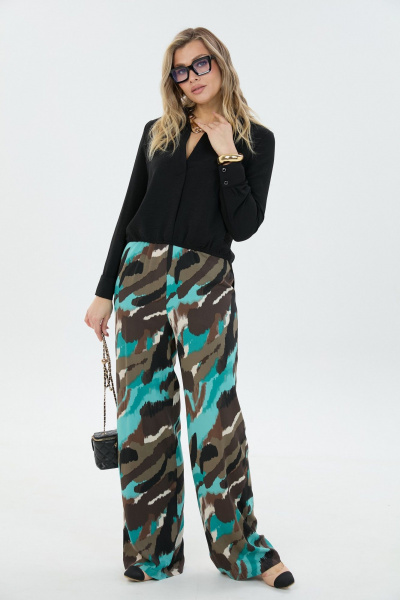 Блуза, брюки LM К187048 черный - фото 1