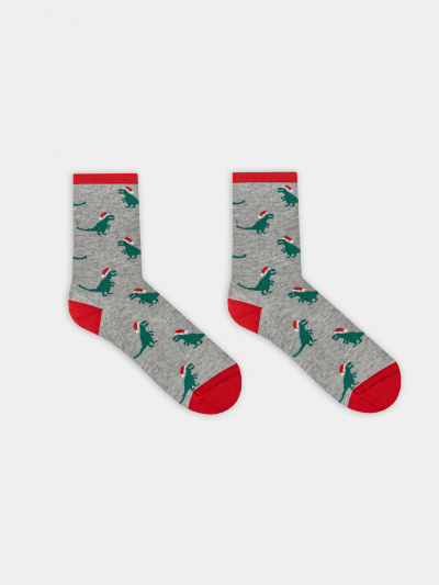 Носки Mark Formelle 430K-3443/B3-25430K серый_меланж_рис.3443 - фото 1