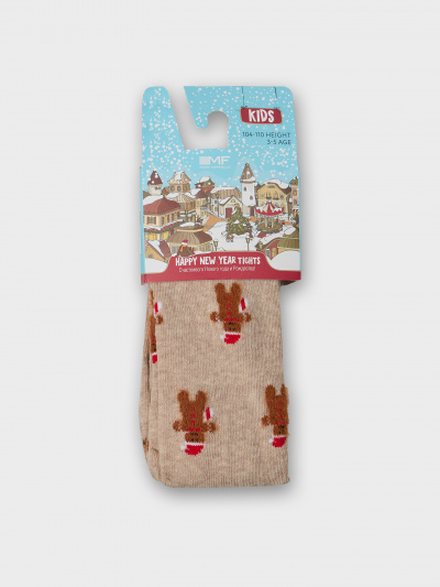 Колготки Mark Formelle 700K-3447/B1-25700K-1 бежевый_меланж_рис.3447 - фото 1