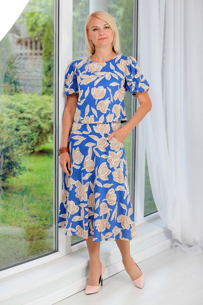 Блуза, юбка MadameRita 5134 - фото 10