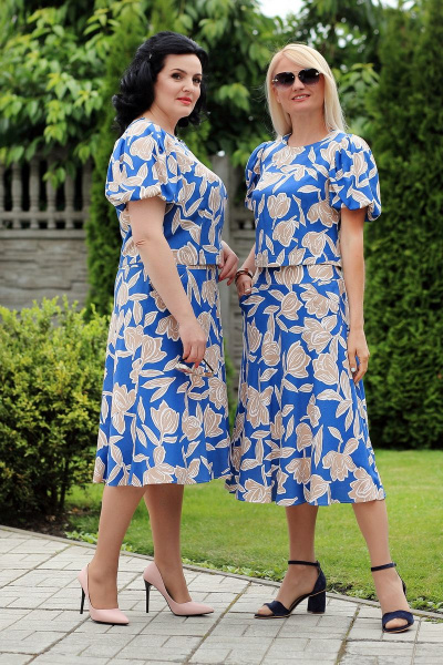 Блуза, юбка MadameRita 5134 - фото 7