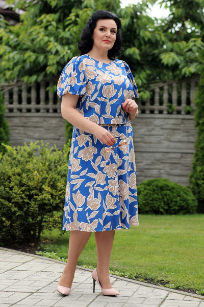 Блуза, юбка MadameRita 5134 - фото 6