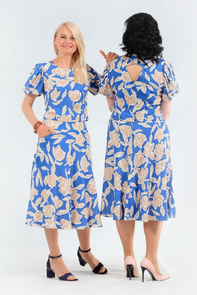 Блуза, юбка MadameRita 5134 - фото 5