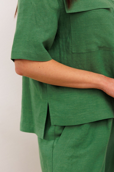 Брюки, жакет Galean Style 982.1 зеленый - фото 12