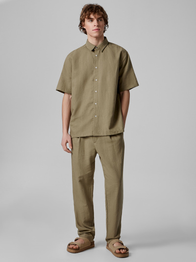 Рубашка Mark Formelle 111847/1/25-5667Ц-9 хаки - фото 4