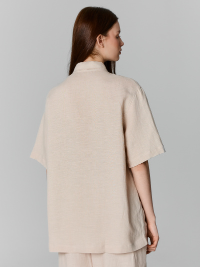 Рубашка Mark Formelle 112855-1/1/25-40866Ц-9 св.бежевый - фото 2