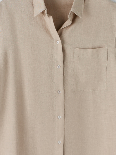 Рубашка Mark Formelle 112855-1/1/25-40866Ц-9 св.бежевый - фото 4