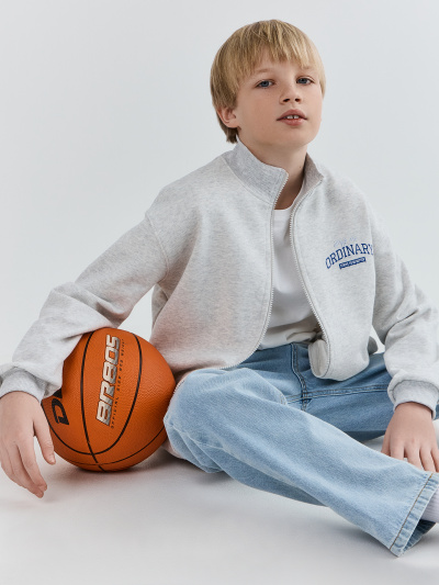 Толстовка Mark Formelle 123448/25-35532П-7 серый_меланж_4306_А_печать3_1_сл_на_ЛВ_дет_пер - фото 4