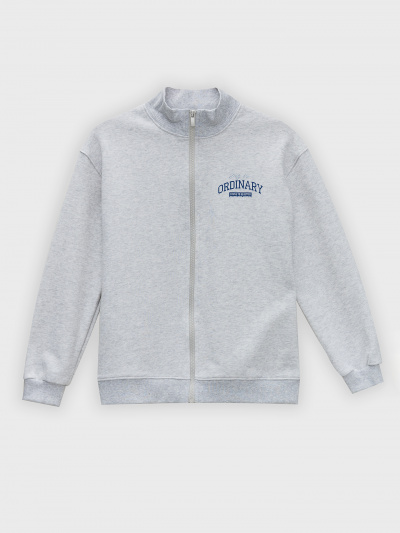 Толстовка Mark Formelle 123448/25-35533П-7 серый_меланж_4306_А_печать3_1_сл_на_ЛВ_дет_пер - фото 3