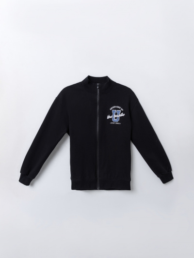 Толстовка Mark Formelle 123448/25Е-42087П-7 черный_печать_2_сл_на_ЛВ_дет_пер - фото 5