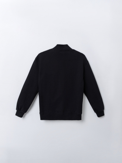 Толстовка Mark Formelle 123448/25Е-42088П-7 черный_печать_2_сл_на_ЛВ_дет_пер - фото 3