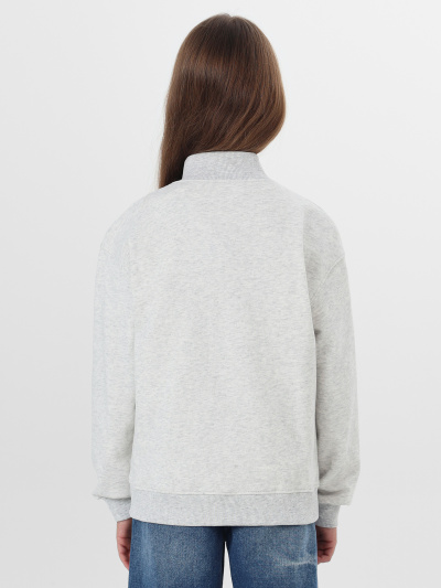 Толстовка Mark Formelle 127932/25-34703П-7 серый_меланж_4306_А_печать2_1_сл_на_ЛВ_дет_пер_1_сл - фото 4