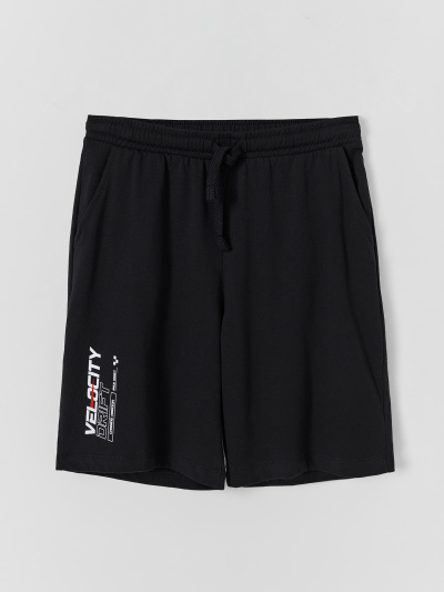 Шорты Mark Formelle 133330/25-40580П-0 черный_печать2_1_сл_на_ПР_дет_пер - фото 2