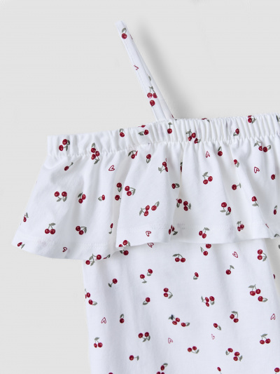 Сарафан Mark Formelle 177732/25-40573П-0 вишенки_на_белом - фото 2