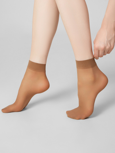 Носки Mark Formelle 274PA-1541/25274PA2 бронзовый_2_000К_Крашение_полиамид.изделий_(колгот - фото 4