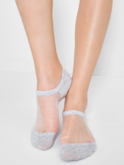 Носки Mark Formelle 369K-1676/20369K св.серый_меланж_рис.1676 - фото 1