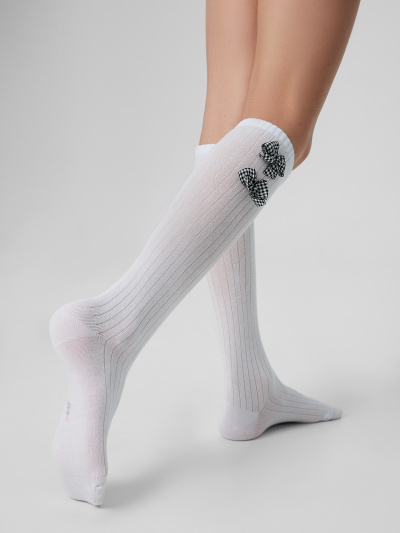 Гольфы Mark Formelle 410K-3547/B4-25410K-3 белый_рис.3547 - фото 1