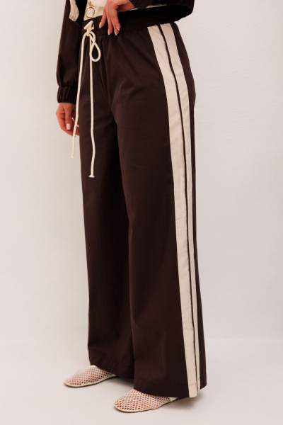 Брюки, бомбер Galean Style 986 коричневый - фото 5