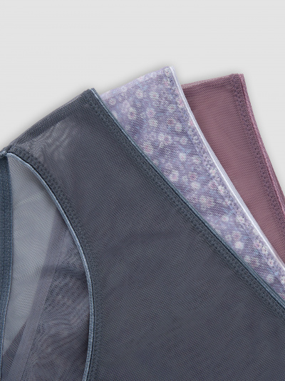 Трусы Mark Formelle 412451-3/26-14.14-ОБР44610Ц-16 маленькие_серые_цветы_010.2_Сублимация_ - фото 1