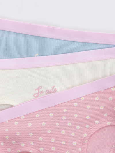 Трусы Mark Formelle 417738-3/25-10-39544П-1 молочный_печать1_1_сл_1тр_на_дет_пер_1_сл_3тр_ - фото 2