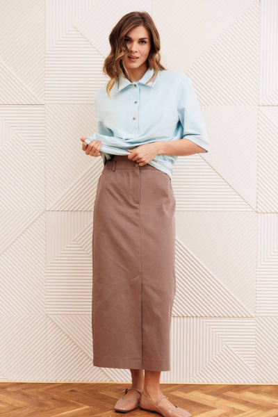 Юбка Gizart 35348/1 капучино - фото 3