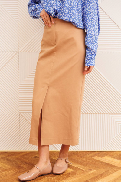 Юбка Gizart 35348/1 мокко мусс - фото 5