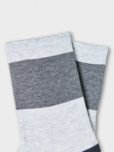 Носки Mark Formelle 430K-3384/B4-25430K-1 св.серый_меланж_рис.3384 - фото 3