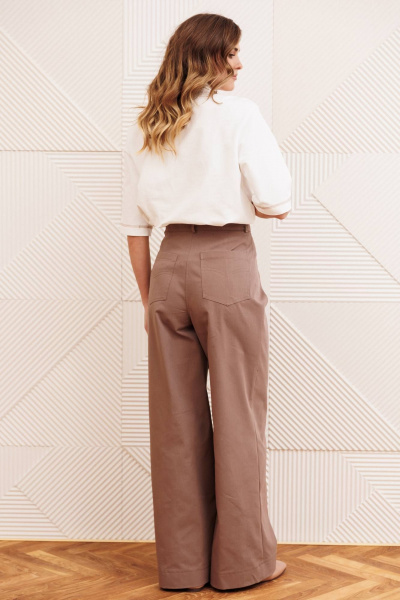 Брюки Gizart 35377 капучино - фото 9