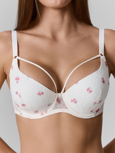 Бюстгальтер Mark Formelle 512556/26-ОБР45567Ц розочки_на_молочном - фото 1