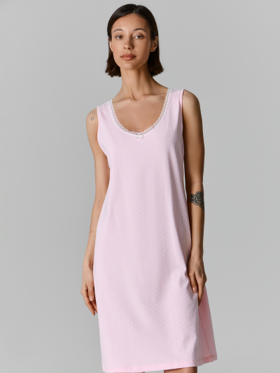 Сорочка Mark Formelle 572399/25-38956ПП-5 горошек_на_персиковом - фото 1