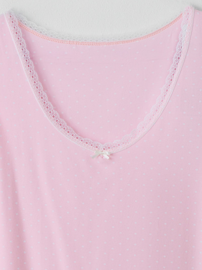 Сорочка Mark Formelle 572399/25-38956ПП-5 горошек_на_персиковом - фото 3