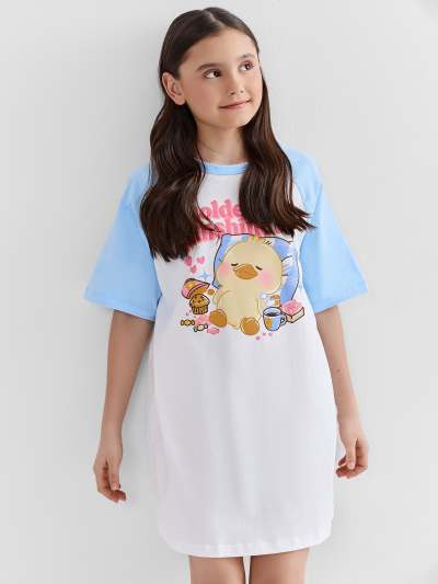 Сорочка Mark Formelle 577730/25-40473ПП-0 белый_печать_2_сл_на_пол - фото 1