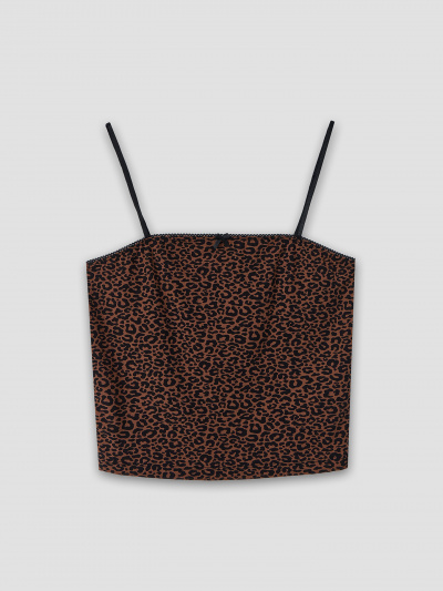 Топ, шорты Mark Formelle 592601/25-39141ПП-5 коричневый_леопард - фото 4