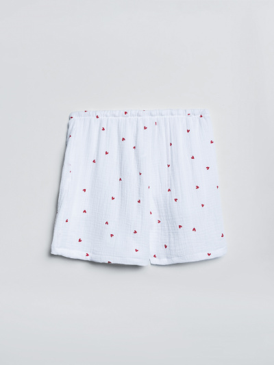 Жакет, шорты Mark Formelle 592674/25-41928ПП-9 сердечки_на_белом - фото 2