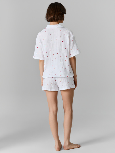 Жакет, шорты Mark Formelle 592674/25-41928ПП-9 сердечки_на_белом - фото 3