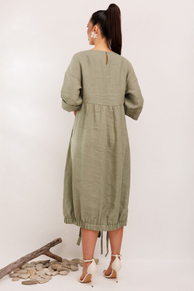 Платье Galean Style 1003 хаки - фото 22