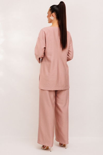 Блуза, брюки Galean Style 1005 розовый - фото 22