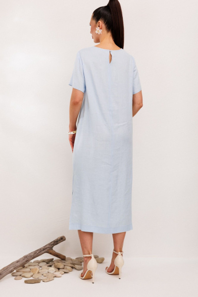 Платье Galean Style 1011 голубой - фото 18