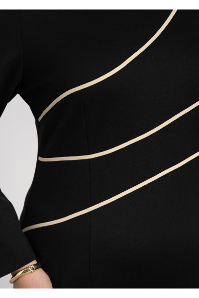 Платье FASHION CENTRE В-4216 черный - фото 5