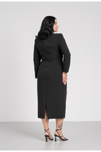 Платье FASHION CENTRE Пв-4220 черный - фото 5