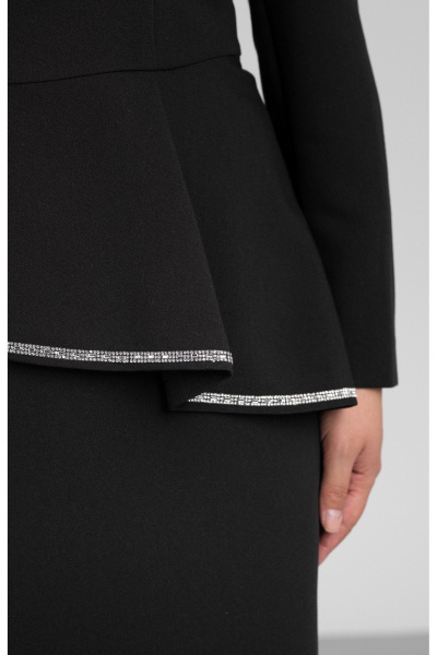 Платье FASHION CENTRE Пв-4220 черный - фото 4