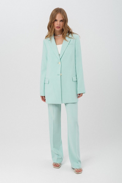 Брюки, жакет PiRS 3158 мята - фото 1
