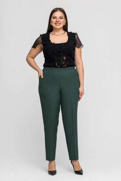 Брюки, жакет Gold Style 2754 темно-зеленый - фото 3