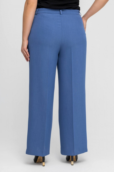 Брюки, жакет Gold Style 2761 джинс,небесно-голубой - фото 6