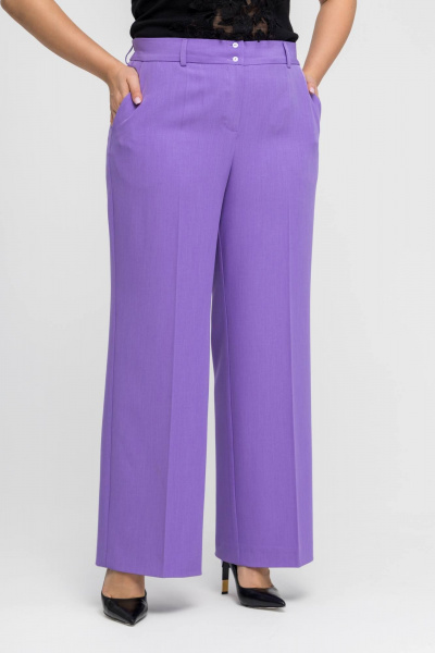 Брюки, жакет Gold Style 2761 сиреневый,светло-сиреневый - фото 8