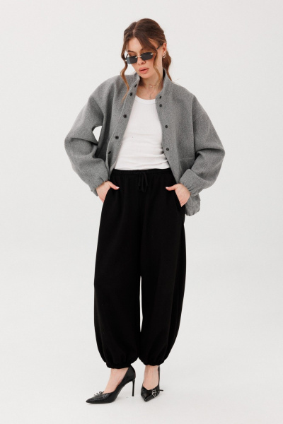 Брюки Marshop М227 черный - фото 9